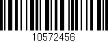 Código de barras (EAN, GTIN, SKU, ISBN): '10572456'