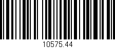 Código de barras (EAN, GTIN, SKU, ISBN): '10575.44'