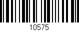 Código de barras (EAN, GTIN, SKU, ISBN): '10575'