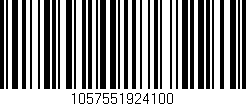 Código de barras (EAN, GTIN, SKU, ISBN): '1057551924100'