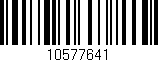 Código de barras (EAN, GTIN, SKU, ISBN): '10577641'