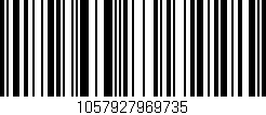 Código de barras (EAN, GTIN, SKU, ISBN): '1057927969735'