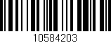 Código de barras (EAN, GTIN, SKU, ISBN): '10584203'