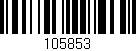 Código de barras (EAN, GTIN, SKU, ISBN): '105853'