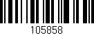Código de barras (EAN, GTIN, SKU, ISBN): '105858'