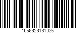 Código de barras (EAN, GTIN, SKU, ISBN): '1058623161935'
