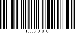 Código de barras (EAN, GTIN, SKU, ISBN): '10586_0_0_G'