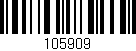 Código de barras (EAN, GTIN, SKU, ISBN): '105909'