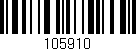Código de barras (EAN, GTIN, SKU, ISBN): '105910'
