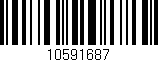 Código de barras (EAN, GTIN, SKU, ISBN): '10591687'