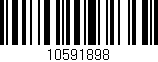 Código de barras (EAN, GTIN, SKU, ISBN): '10591898'