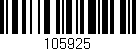 Código de barras (EAN, GTIN, SKU, ISBN): '105925'