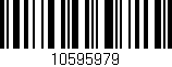 Código de barras (EAN, GTIN, SKU, ISBN): '10595979'