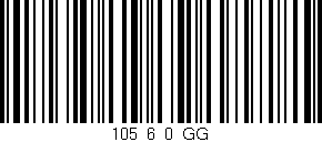 Código de barras (EAN, GTIN, SKU, ISBN): '105_6_0_GG'