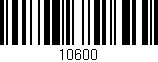 Código de barras (EAN, GTIN, SKU, ISBN): '10600'