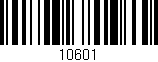 Código de barras (EAN, GTIN, SKU, ISBN): '10601'
