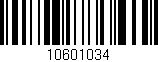 Código de barras (EAN, GTIN, SKU, ISBN): '10601034'