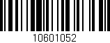 Código de barras (EAN, GTIN, SKU, ISBN): '10601052'
