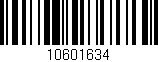 Código de barras (EAN, GTIN, SKU, ISBN): '10601634'