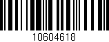 Código de barras (EAN, GTIN, SKU, ISBN): '10604618'