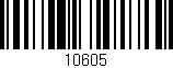 Código de barras (EAN, GTIN, SKU, ISBN): '10605'