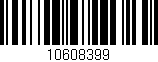 Código de barras (EAN, GTIN, SKU, ISBN): '10608399'
