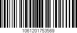 Código de barras (EAN, GTIN, SKU, ISBN): '1061201753569'