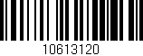 Código de barras (EAN, GTIN, SKU, ISBN): '10613120'