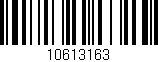 Código de barras (EAN, GTIN, SKU, ISBN): '10613163'