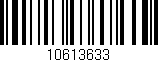 Código de barras (EAN, GTIN, SKU, ISBN): '10613633'