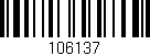 Código de barras (EAN, GTIN, SKU, ISBN): '106137'