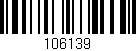 Código de barras (EAN, GTIN, SKU, ISBN): '106139'