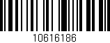 Código de barras (EAN, GTIN, SKU, ISBN): '10616186'