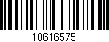Código de barras (EAN, GTIN, SKU, ISBN): '10616575'