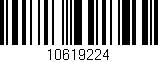 Código de barras (EAN, GTIN, SKU, ISBN): '10619224'