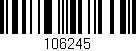 Código de barras (EAN, GTIN, SKU, ISBN): '106245'