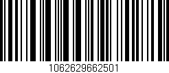 Código de barras (EAN, GTIN, SKU, ISBN): '1062629662501'