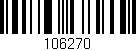Código de barras (EAN, GTIN, SKU, ISBN): '106270'