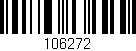 Código de barras (EAN, GTIN, SKU, ISBN): '106272'