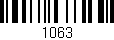 Código de barras (EAN, GTIN, SKU, ISBN): '1063'