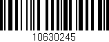 Código de barras (EAN, GTIN, SKU, ISBN): '10630245'