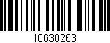 Código de barras (EAN, GTIN, SKU, ISBN): '10630263'