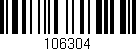 Código de barras (EAN, GTIN, SKU, ISBN): '106304'