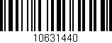 Código de barras (EAN, GTIN, SKU, ISBN): '10631440'