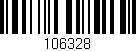 Código de barras (EAN, GTIN, SKU, ISBN): '106328'