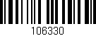 Código de barras (EAN, GTIN, SKU, ISBN): '106330'