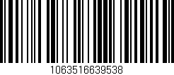 Código de barras (EAN, GTIN, SKU, ISBN): '1063516639538'