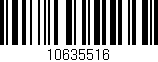 Código de barras (EAN, GTIN, SKU, ISBN): '10635516'