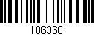 Código de barras (EAN, GTIN, SKU, ISBN): '106368'