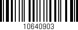 Código de barras (EAN, GTIN, SKU, ISBN): '10640903'